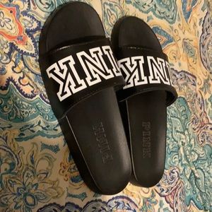 Pink slides black